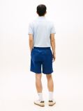 Blue Dover Linen Blend 8" Inseam Chino Bermuda Shorts  Men