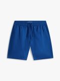 Blue Dover Linen Blend 8" Inseam Chino Bermuda Shorts  Men