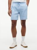 Blue Dover Linen Blend 8" Inseam Chino Bermuda Shorts  Men