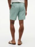 Green Dover Linen Blend 8" Inseam Chino Bermuda Shorts  Men