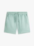 Green Dover Linen Blend 8" Inseam Chino Bermuda Shorts  Men
