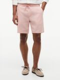 Pink Dover Linen Blend 8" Inseam Chino Bermuda Shorts  Men
