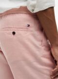 Pink Dover Linen Blend 8" Inseam Chino Bermuda Shorts  Men