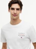 Beige Logo Jersey Crew Neck T-Shirt  Men