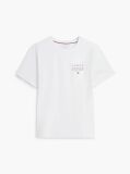 Beige Logo Jersey Crew Neck T-Shirt  Men