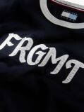 Blue Relaxed Jersey Ringer T-Shirt  Men