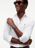 White TH Flex Slim Fit Dobby Shirt  Men