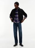 Multi Regular Fit Tartan Check Flannel Shirt  Men