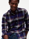 Multi Regular Fit Tartan Check Flannel Shirt  Men
