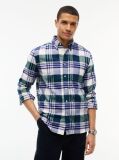 Multi Regular Fit Tartan Check Flannel Shirt  Men