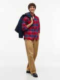 Multi Regular Fit Tartan Check Flannel Shirt  Men