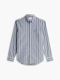 Multi Regular Fit Brushed Flannel Stripe Shirt  Men