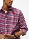 Multi Regular Fit Flex Tartan Poplin Shirt  Men