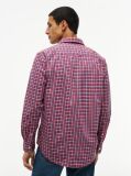 Multi Regular Fit Flex Tartan Poplin Shirt  Men