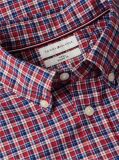 Multi Regular Fit Flex Tartan Poplin Shirt  Men