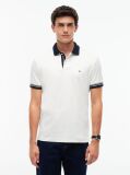 Beige Regular Fit Interlock Contrast Polo Shirt  Men