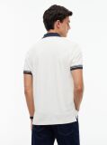 Beige Regular Fit Interlock Contrast Polo Shirt  Men