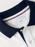 Beige Regular Fit Interlock Contrast Polo Shirt  Men