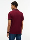 Red Regular Fit Mélange Trim Pique Polo Shirt  Men