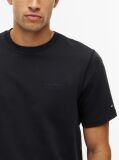 Μαύρο Performance Flex Βαμβακερό T-Shirt  Άνδρες