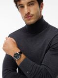Grey New York Label Wool Roll Neck Jumper  Men