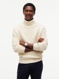 Beige New York Label Wool Blend Jumper With Cashmere  Men