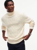 Beige New York Label Wool Blend Jumper With Cashmere  Men