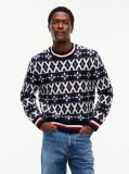 Multi Fair Isle Wool Blend Jumper  Men
