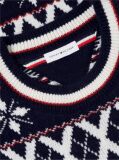 Multi Fair Isle Wool Blend Jumper  Men