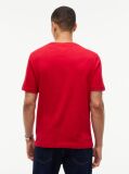 Red Logo Jersey Crew Neck T-Shirt  Men