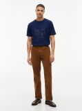 Blue Tonal Graphic Jersey T-Shirt  Men