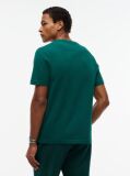 Green Varsity Logo Peached Jersey T-Shirt  Men
