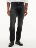 Grey Denton Slim Straight Faded Jeans  Men
