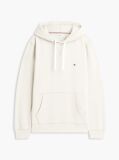 Μπεζ Fleece Hoody Με Φερμουάρ Και Κεντητό Σημαιάκι  Άνδρες