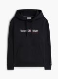 Μαύρο Fleece Hoody Με Λογότυπο  Άνδρες