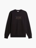 Black Logo Intechno Knit Sweatshirt  Men