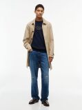 Blue Logo Intechno Knit Sweatshirt  Men