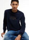 Blue Logo Intechno Knit Sweatshirt  Men