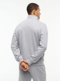 Grey Global Stripe Terry Quarter-Zip Sweatshirt  Men