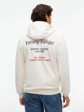 Μπεζ Hoody Με Φερμουάρ Και Πίσω Σχέδιο  Άνδρες