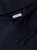 Blue Varsity Logo Contrast Stripe Hoody  Men