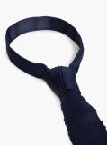 Blue New York Label Pure Silk Knit Tie  Men