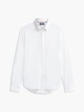 White Performance New York Label Slim Fit Jersey Shirt  Men