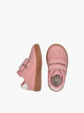 Ροζ Sneakers Με Χαμηλό Κόψιμο & Velcro  Κορίτσια