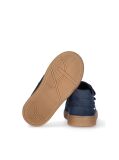 Blue Flag Hook And Loop Boat Shoes  Kids Unisex
