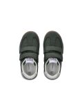Green Low Cut Velcro Sneaker  Kids Unisex
