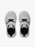 Άσπρο Sneakers Με Σημαία Και Velcro  Παιδί Unisex