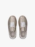Gold Tonal Flag Sneakers  Girls