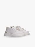 White TH Monogram Metallic Trim Sneakers  Girls