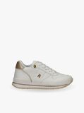 White Low-Cut Lace Up Sneakers  Girls